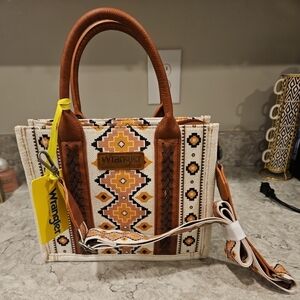 Wrangler Aztec Western Tote Bag  WG2202-8120S Women Cross Body Purse